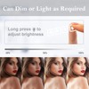 FENCHILIN Vanity Mirror with Lights and Bluetooth Speaker 22.8"x 18.1"