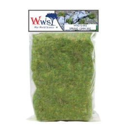 WWScenics | 12mm Spring Static Grass |30g | WSG12-002 | Realistic Model Scenery Material