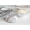 Fox Run Silver Foil Bake Cups, Standard, 32 Cups