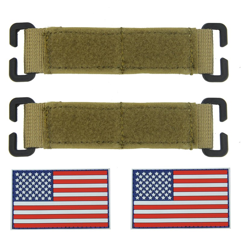Molle Patch Hook and Loop Tactical Patches Panel Display Molle