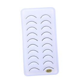 Vaguelly 10Pairs Cosplay Eyelashes Soft Vivid Stage Fake Lashes for Makeup Lightweight and Comfortable for Daily Wear for Parties and Special Occasions