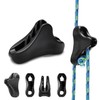 12Pack Rope Tensioner Ultralight Guyline Tensioners Adjuster Tent Rope, Rope