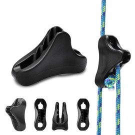 12Pack Rope Tensioner Ultralight Guyline Tensioners Adjuster Tent Rope, Rope Tightener for Tents & Tarps Paracord Ultralight Backpacking Gear, fit 3-5mm Paracord