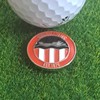 Sunderland Metal Golf Ball Marker with Magnetic Cap Clip