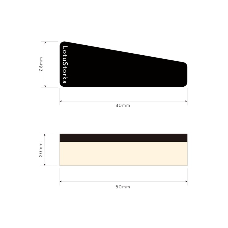 Lotustorks KABUKI MUTE - bitter - for 4 string Bass