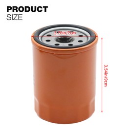 DUZFOREI 070185E Oil Filter, Replacement for Generac Generators Guardian Series 8-24kW Replacement for Eaton Replacement for Carrier, Replaces 070185F, 4 Pcs