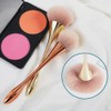 See detailed description Powder brush blusher all at once travel