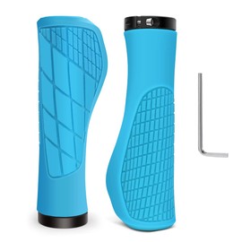 Bicycle Grips Ergonomic Handlebar Grips Bicycle Made of Non-Slip Rubber 22.2 mm Bicycle Grips Bike Handlebar Grips Bicycle Handlebar Grips for MTB, Trekking Bike, E-Bike, City Bike, Road Bike and