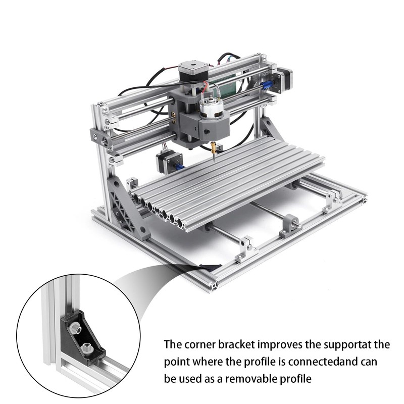 Aluminium Profile Angle Mounting Material, 30 x 30 Mounting Material