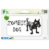 Zombie Dog Scary Vinyl Car Bumper Window Sticker 3" x