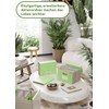 EcoStash Document Folder A4 12 Compartments Wheat Straw Expanding Folder