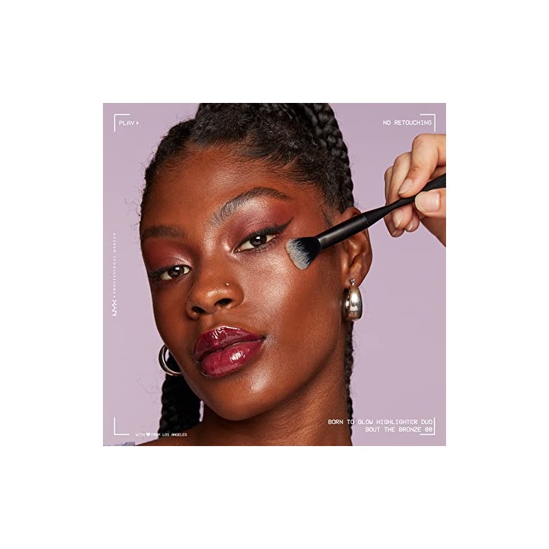 Nyx Professional Makeup Dúo Iluminador Icy De Born To Glow