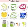 Sandwich Cutters for Kids, 28-Piece Set, 6 Kid Sandwich Cutters