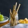 Alessi Imported Breadsticks, Thin Autentico Italian Crispy Bread Sticks, Low