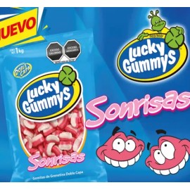 Sonrisas Gomitas 1kg Lucky Gummys