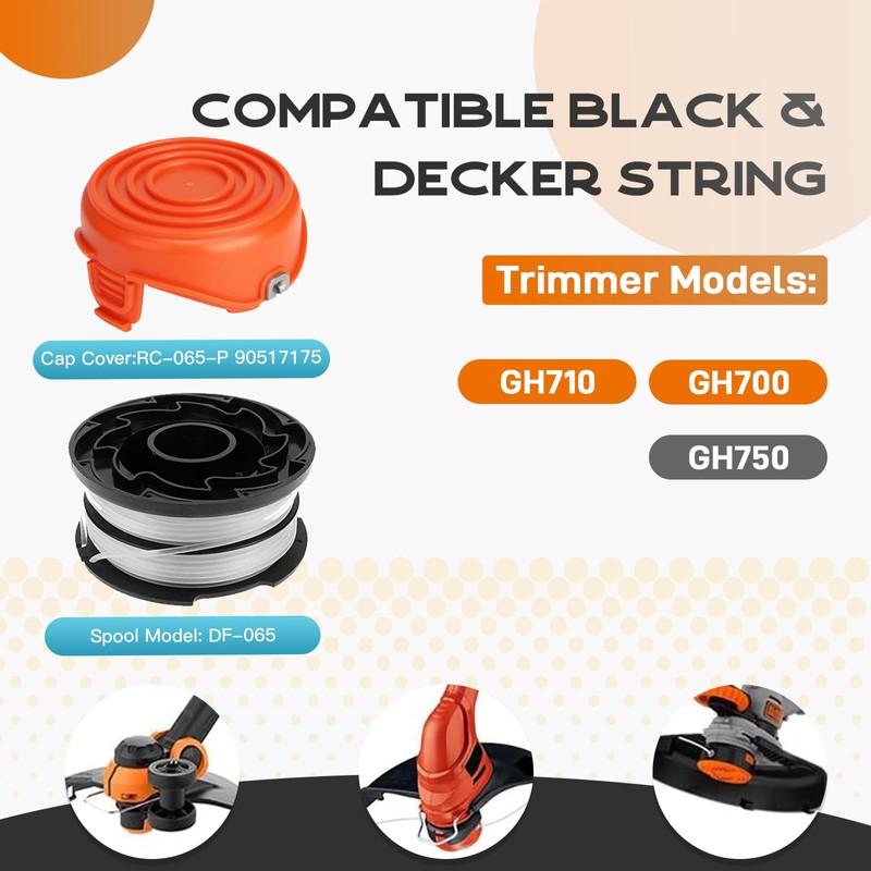 Kousika DF-065 DF065 Compatible with Black and Decker GH700 GH710