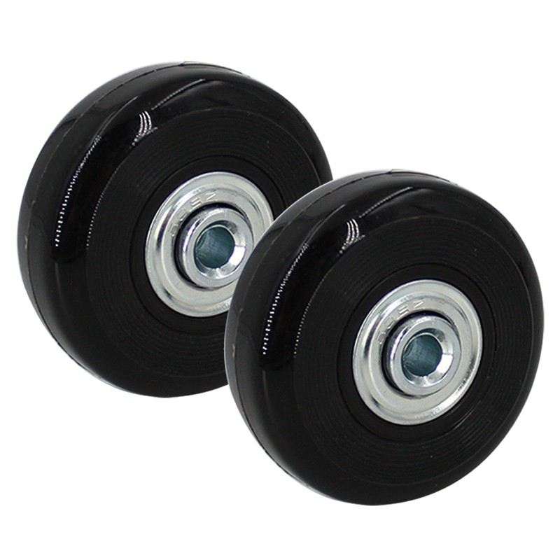 AcbbMNS 4 Pcs Luggage Suitcase Replacement Wheels 50mm x 18mm,