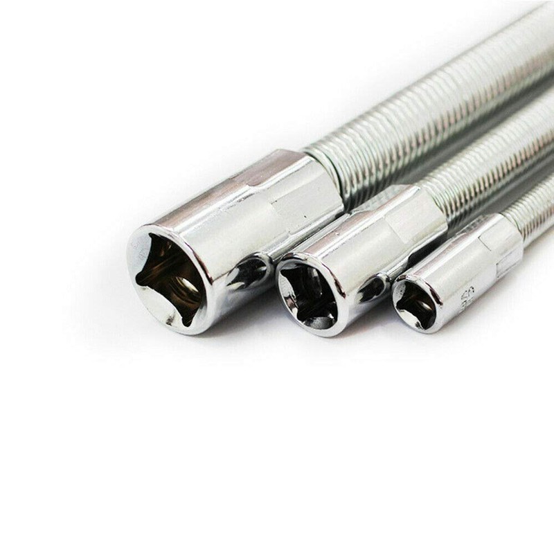 Spring Socket Vogueing Tool Socket Extension Bar Square Head Flexible