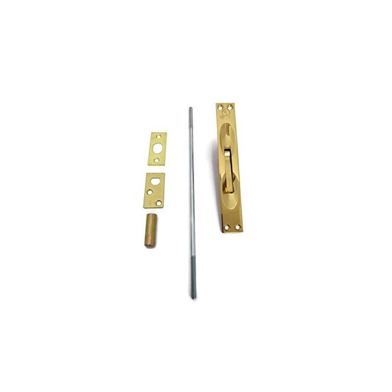 Rockwood 555 12" US3 Manual Flush Bolt for Hollow Metal