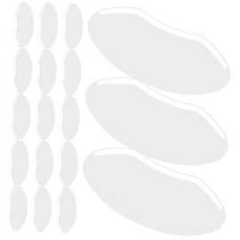 Minkissy 30pcs Haircut Eye Protectors Transparent Facial Shield for Barbers Salon Supplies for Hair Dye and Styling Durable Haircut Face Covers