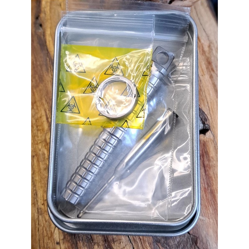 Unbranded Pro Series Mini Titanium Quick-Release Ball Point Pen.