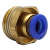 Pneumatic Plug Connection 1/2 Inch to 8 mm Pneumatic Hose