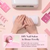 CANNI- SET DE ESMALTES DE UÑAS EN GEL ROSADO DE