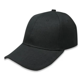 Genérico Gorras Económicas de Acrilico, Lisa, Cachucha Unisex, Ajustable, Ideal para Bordar y Campañas Publicitarias. (MX/US, Alfa, Talla única, Negro)