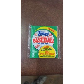 1990 Topps Baseball Cards Unopened Sealed Pack