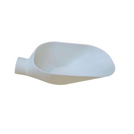Rattleware White Kilo Bean Scale Plastic Scoop (16.85”) - Precision Coffee Measurement & Scooping, High-Quality Durable Material, Ergonomic Design, Ideal for Baristas & Enthusiasts