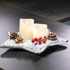 com-four® Christmas Decoration - Beautiful Artificial Snow for Christmas -