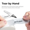 JusArt Masking Tape 25.4mm x 61m White Multipurpose Paper Tape
