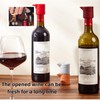 Silicone Wine Bottle Stopper With 3 in 1 Kechain Bottle