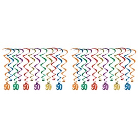 "50" Whirls Pack of 2