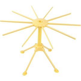 Dutingmo Pasta Dryer, Pasta Dryer with 10 Extendable Rungs, Integrated Transport Rod, Foldable Spaghetti Dryer, Pasta Dryer