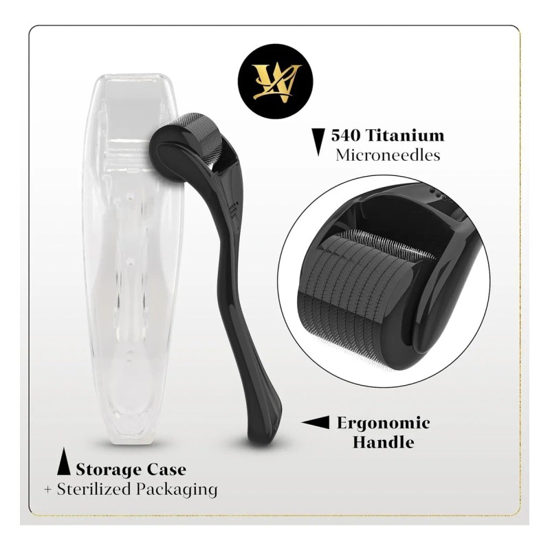 Derma Roller Para Piel, Cabello Y Barba - Rodillo De