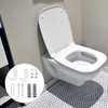 VOANZO L-Shaped Floor Screw Kit Toilet Bidet Fixing Bolts Assembly