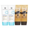 Whitening Wrinkle Tone-up Sunscreen 2 + BB Cream 2 Whitening Wrinkle Improvement UV Protection SPF50+PA+++/Blemish Cover / 미백 링클 톤업 썬크림2개+비비크림2개 미백 주름개선 자외선차단 SPF50+PA+++잡티커버