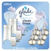 Glade PlugIns Scented Oil & Holders, Clean Linen, 0.67 (319963)