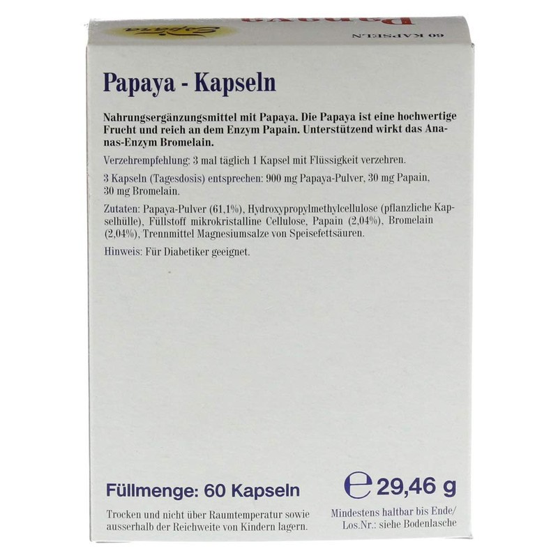 Espara Papaya Kapseln 60St.
