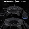 Heavy Duty Jon Boat Cover, 14.1ft-17ft Marine Grade Waterproof Tarp
