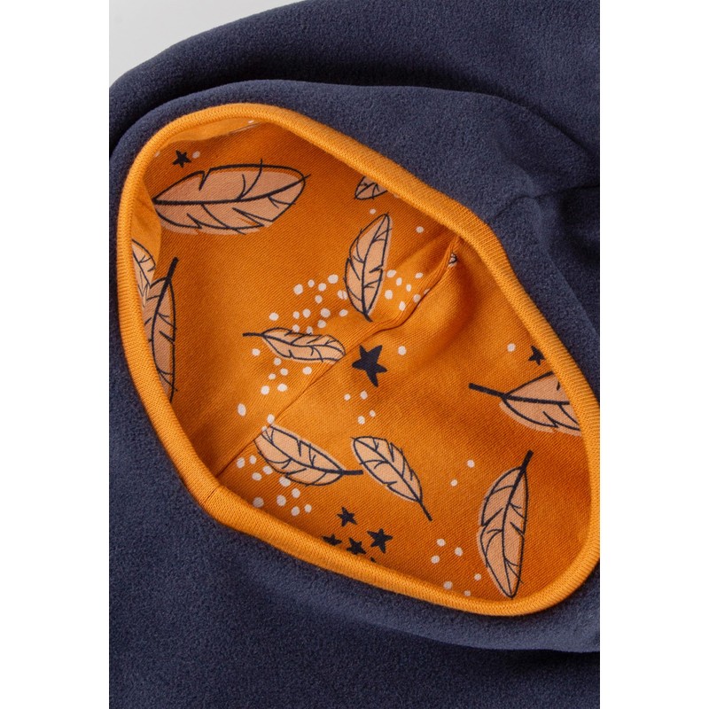 Sigikid Mädchen Mini Magic OWL Schlupfmütze, Dunkelblau, 46