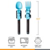 Dinneractive Utensil Set for Kids – Construction Themed Toddler Forks