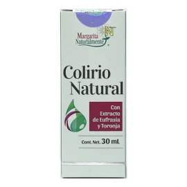 Colirio Natural 30ml Margarita Naturalmente Sabor Sin Sabor