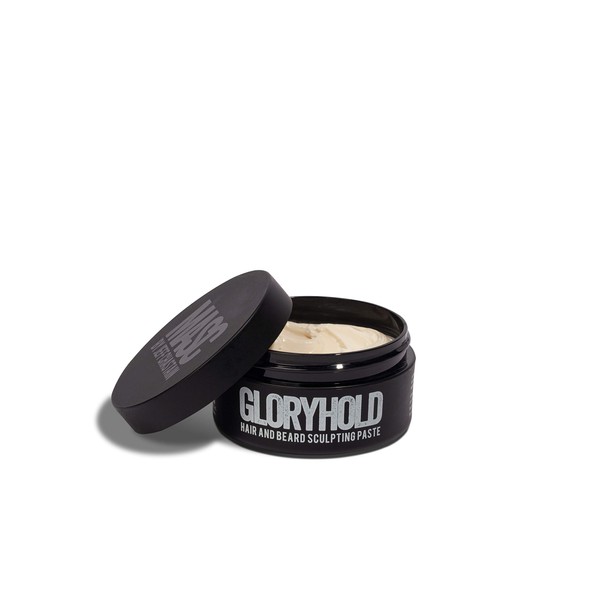 MASC GLORYHOLD Beard Sculptor and Hair Styling Paste from KUSCHELBÄR by Jeff Chastain - 4 oz Magnum Jar, Paraben-free & Cruelty-free - Easy to Use Paste Provides Durable Hold for Beard & Hair