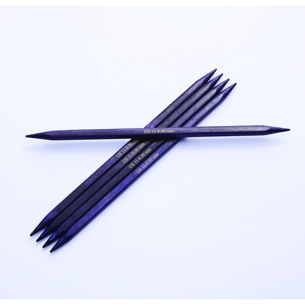KnitPro J'Adore Cubics Double Pointed Knitting Needles Set of 5