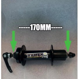 TORX  Fat bike rear hub 170mm 32 hole aluminum QR 8/9/10 speed  Cassette disc type.