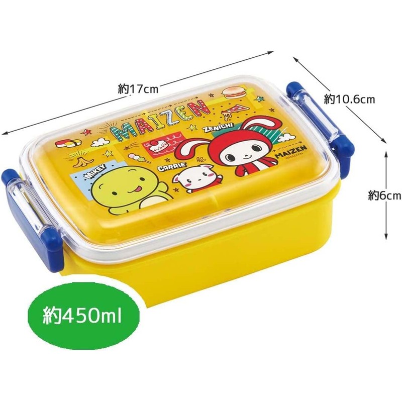 Skater RBF3ANAG-A Lunch Box, 15.9 fl oz (450 ml), Maizen