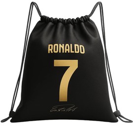 WPNCYK Ronaldo Gifts for Boys, Football School Bag, Large Capacity Sports Backpack for Training, Games, and Travel, Water-Resistant Football Kit Bag with Adjustable Straps