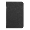 Clairefontaine 734101C Collection Age Bag A Black Stapled Notebook -